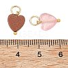 Natural & Synthetic Mixed Gemstone Pendants PALLOY-JF05586-01-3