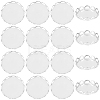 100Pcs 304 Stainless Steel Cabochon Settings FIND-BBC0003-49-1