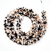 Spray Painted Synthetic Turquoise Beads Strands UNKW-T001-11K-06-5