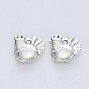 Tibetan Style Alloy Pendants TIBE-R316-025AS-RS-2