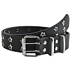 1Pc Star Eyelet PU Leather Waist Belts for Jeans AJEW-CL0005-63-1