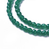 Natural Green Onyx Agate Beads Strands X-G-F596-12B-2mm-3