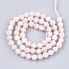 Natural Pink Morganite Beads Strands X-G-T108-28A-2