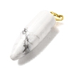 Natural & Synthetic Gemstone Pointed Pendants G-D040-01G-3