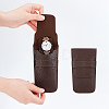Portable PU Leather Single Watch Pouch Storage Bags ABAG-WH0038-19A-3