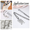 Unicraftale DIY 304 Stainless Steel Necklace Making Kits DIY-UN0001-97-7