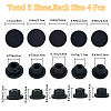 Gorgecraft 20Pcs 5 Style Silicone Hole Plugs AJEW-GF0008-06C-2