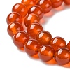 Natural Carnelian Beads Strands X-GSR8MM060-1-4