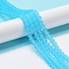 Transparent Glass Beads Strands EGLA-A034-T10mm-MD08-3