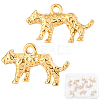 304 Stainless Steel Pendants STAS-BBC0010-85-1