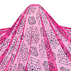 Halloween Theme Polyester Mesh Fabric DIY-WH0589-86B-1