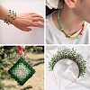 6 Strands 6 Styles Glass Beads Strands EGLA-TADJ0001-05B-5
