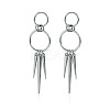 Alloy Stud Dangle Earrings WG6CA62-02-1