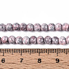 Baking Paint Glass Beads Strands X-DGLA-N016-4mm-03-4