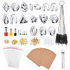 DIY Earring Making Finding Kit DIY-CP0008-42-1