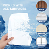 1 Set PET Hollow Out Drawing Painting Stencils DIY-MA0003-27-3
