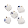 Handmade Evil Eye Lampwork Pendants LAMP-M015-03E-2