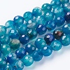 Natural Agate Beads Strands X-G-G580-8mm-05-1