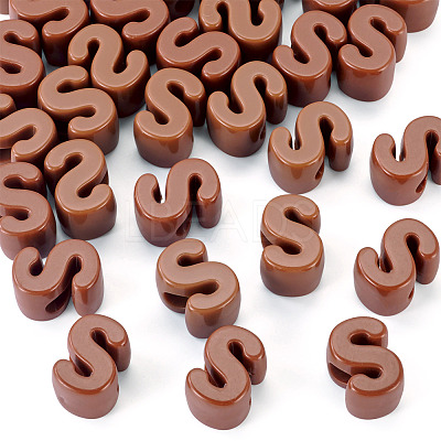 Opaque Acrylic European Beads LS-OACR-TAC0019-006S-1