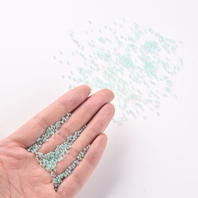 11/0 FGB Grade A Transparent Glass Seed Beads X-SEED-N001-E-316-1