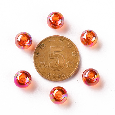 Transparent Acrylic Beads MACR-S370-B8mm-726-1