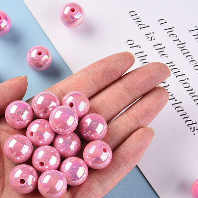 Opaque Acrylic Beads MACR-S370-D16mm-A02-1