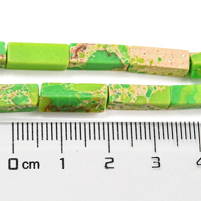Synthetic Imperial Jasper Dyed Beads Strands G-D077-C01-12-1