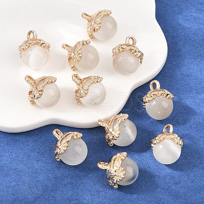 Cat Eye Charms FIND-SZC0010-609-1