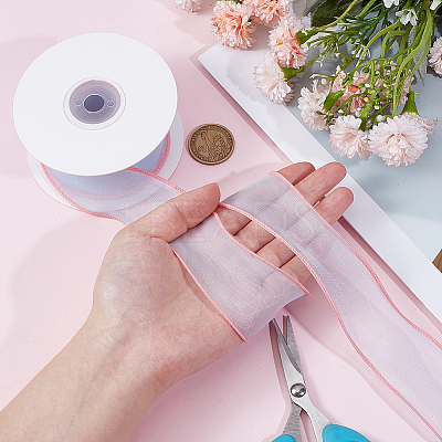 Organza Ribbons AJEW-CY0002-42B-1