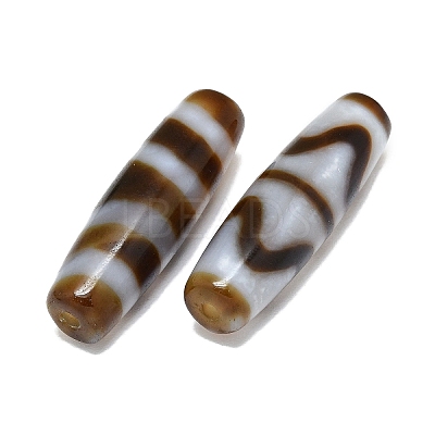Tibetan Style dZi Beads G-Q166-05-1-1
