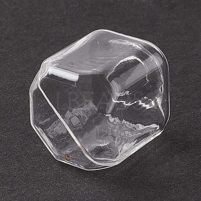 Handmade Blown Glass Bottles LS-GLAA-B005-02A-1