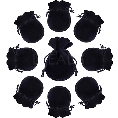 20Pcs Gourd Velvet Drawstring Bags TP-BBC0001-07A-04-1