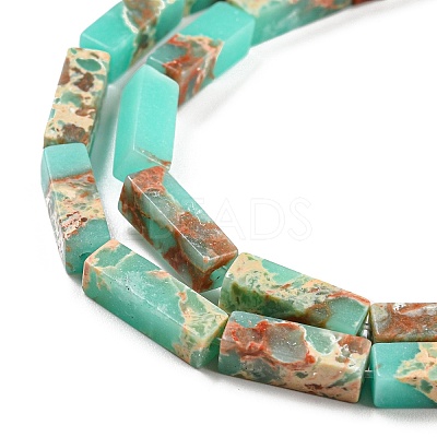 Synthetic Imperial Jasper Dyed Beads Strands G-D077-C01-08-1