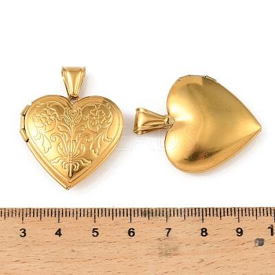 316 Stainless Steel Locket Pendants LS-STAS-K321-20G-1
