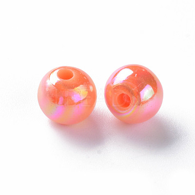 Opaque Acrylic Beads MACR-S370-D8mm-A11-1