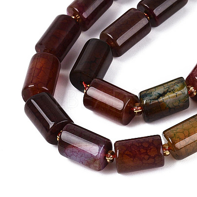 Natural Agate Beads Strands G-N362-20A-02-1