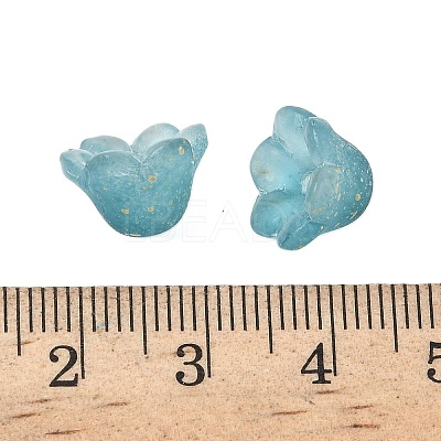 Frosted Glass Bead Cap FGLA-C001-01-1