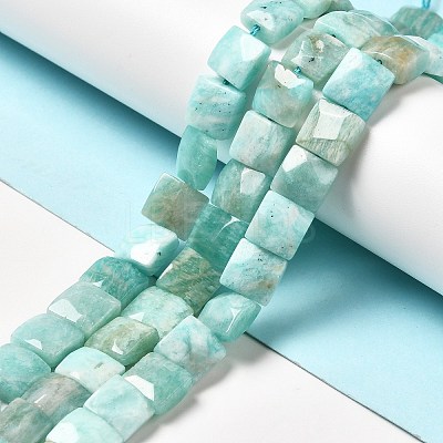 Natural Amazonite Beads Strands G-G980-07-1