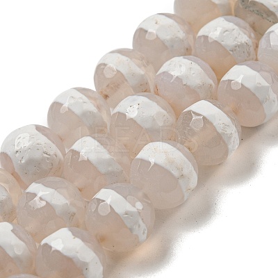 Tibetan Style dZi Beads Strands G-P526-D06-02-1