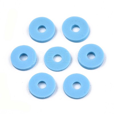 Handmade Polymer Clay Beads CLAY-Q251-8.0mm-69-1
