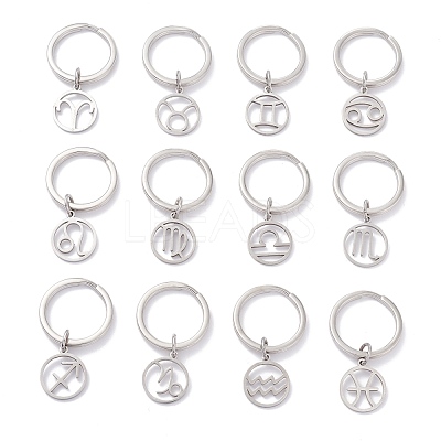 304 Stainless Steel Keychain STAS-C027-01P-1