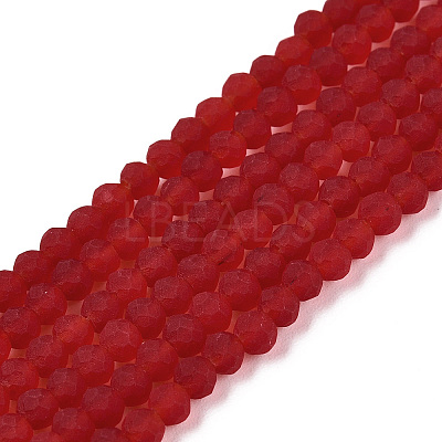 Transparent Glass Beads Strands EGLA-A044-T2mm-MD01-1