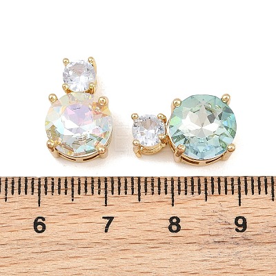 Brass Glass Pendants GL-CBABDD8-14G-1