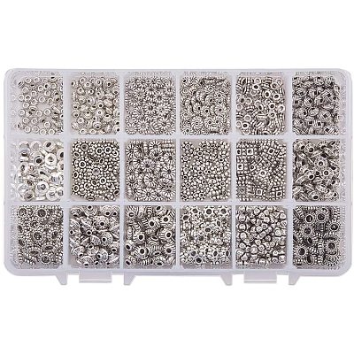 Tibetan Style Alloy Spacer Beads PALLOY-PH0012-49AS-1