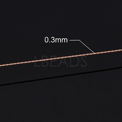 3 Strands Copper Craft Wire CWIR-BC0008-0.3mm-R-1