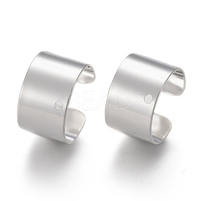 304 Stainless Steel Ear Cuff Findings STAS-P249-18S-1