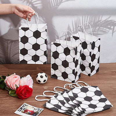 Rectangle Paper Gift Bags with Handle ABAG-WH20001-10D-1