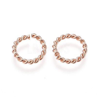 304 Stainless Steel Open Jump Rings STAS-E484-71G-RG-1