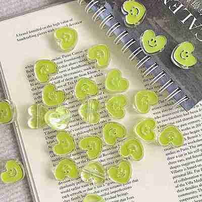 Acrylic Enamel Beads OACR-I011-22E-1