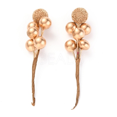Foam Artificial Christmas Berries with Branch DIY-B019-02A-1